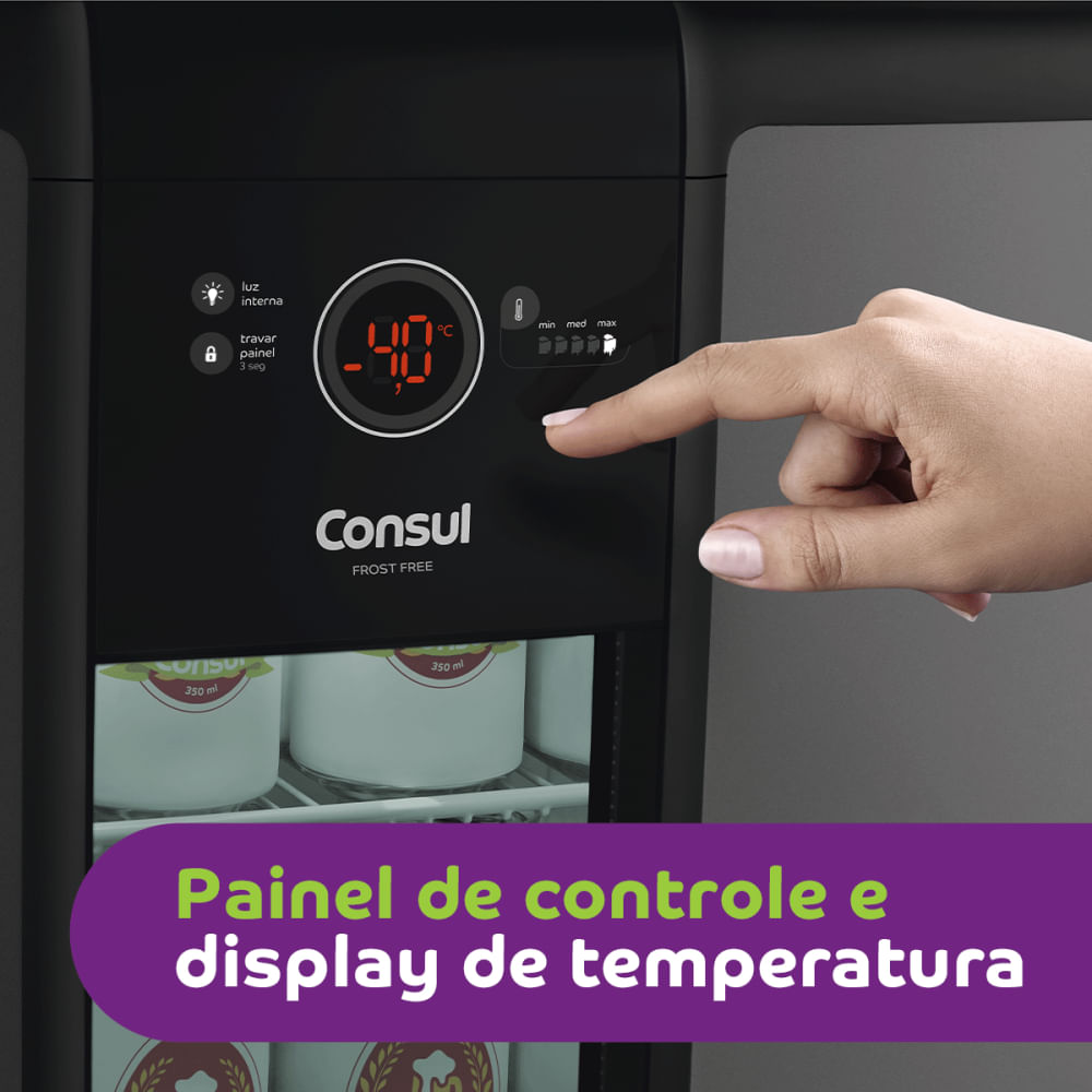 Cervejeira Consul 82L CZD12AT Titanium 220V