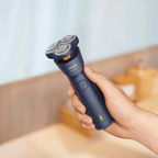 Barbeador Philips Série 1000 Seco ou Molhado Deep Azul Bivolt