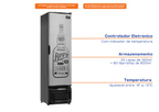 Cervejeira Gelopar 230L GCB-23E GW/TI Adesivado Inox 220V