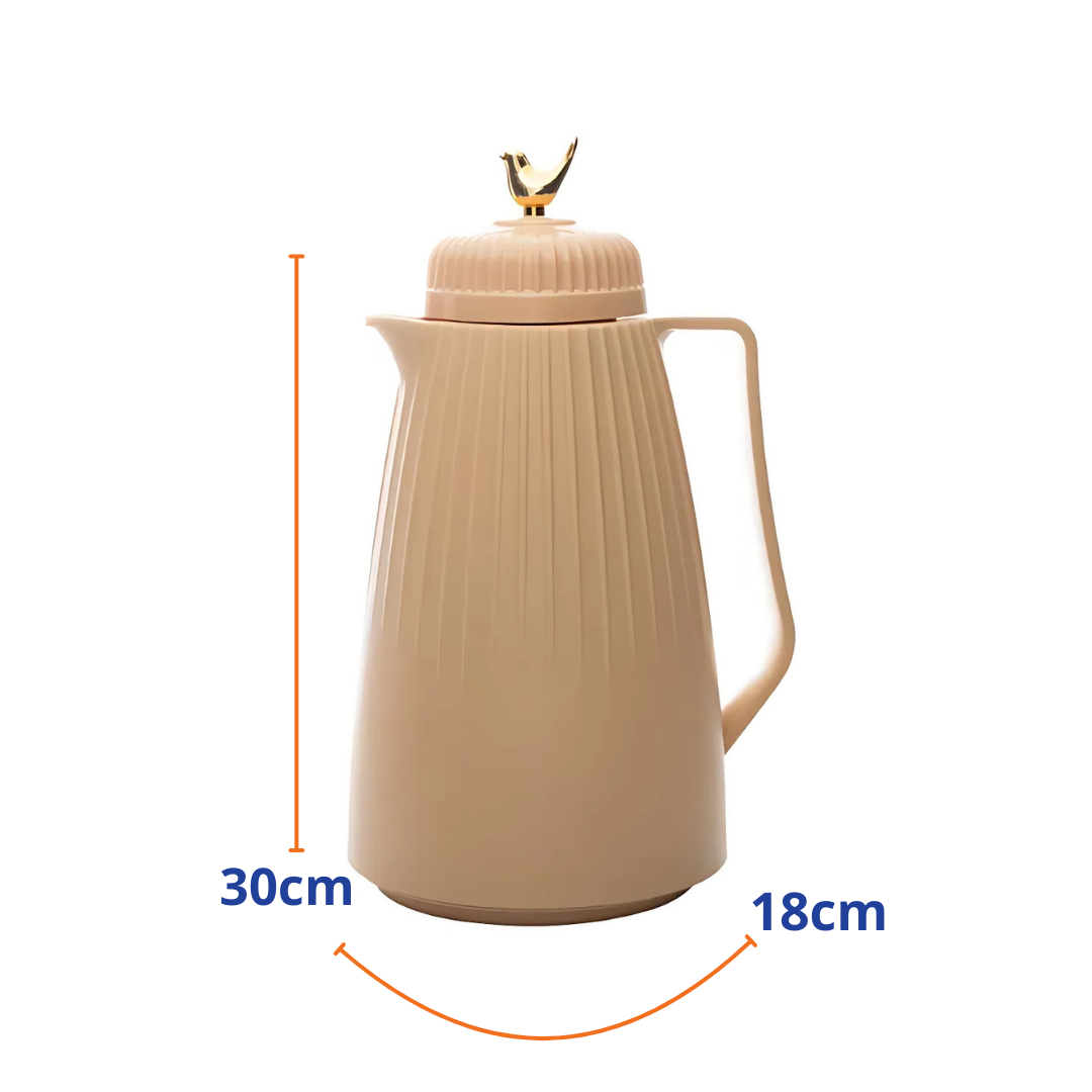Garrafa Térmica Rojemac Dove 1L Bege