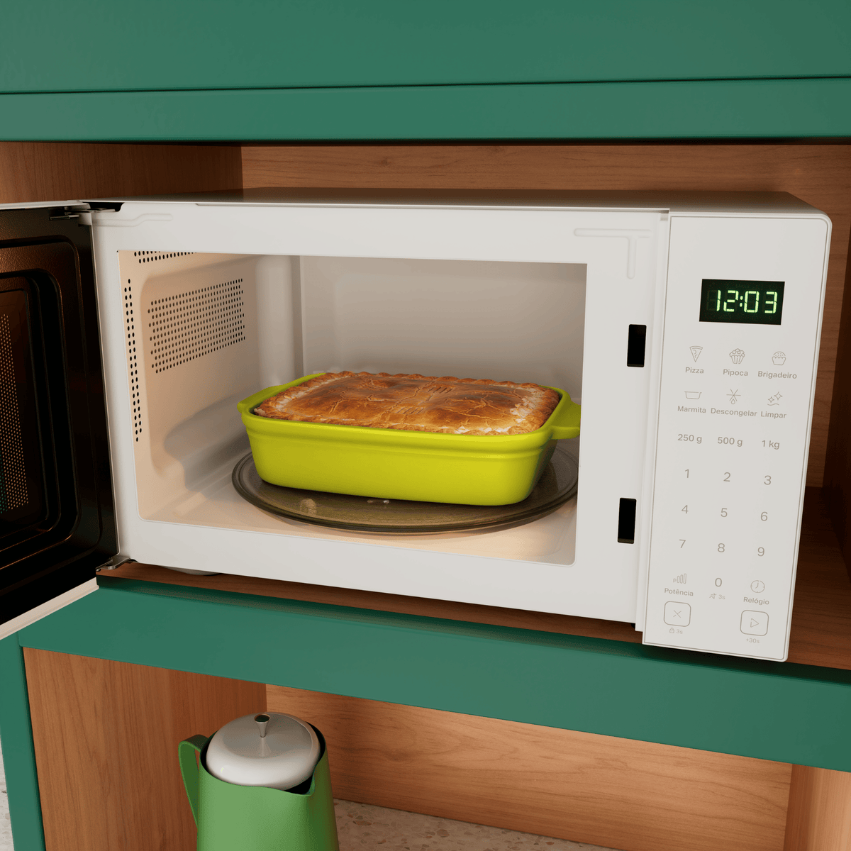 Micro-ondas Consul 23L Função Marmita CMS23AB Branco 220V