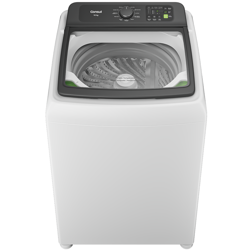 Lavadora de Roupas Consul 16Kg CWN16A Modo Eco Branco 220V
