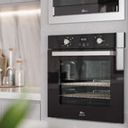 Forno de Embutir Elétrico Fischer 82L Infinity Touch com Convecção 28607-65779 Preto 220V