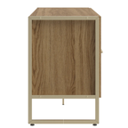 Rack Voss Província 147cm 4 Portas Freijó e Champanhe