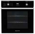 Kit Brastemp de Embutir Forno Elétrico 84 Litros BOC84AE+Micro-ondas 32 Litros BM146AE Preto 220V
