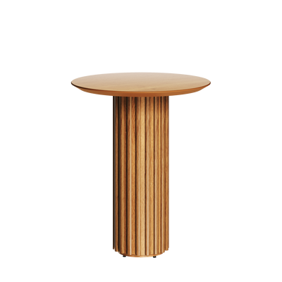 Mesa Lateral Living Redonda Imcal 56x64 Nature