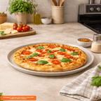 Assadeira Pizza Brinox Ceramic Life Bakeware 33cm Antiaderente Vanilla