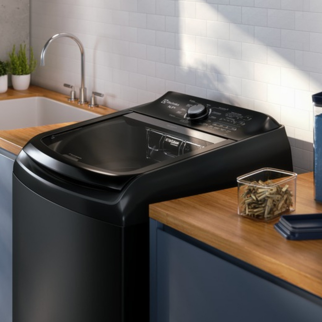 Lavadora de Roupas Electrolux 14,5Kg LEP15 Efficient Jet&Clean Preto 220V
