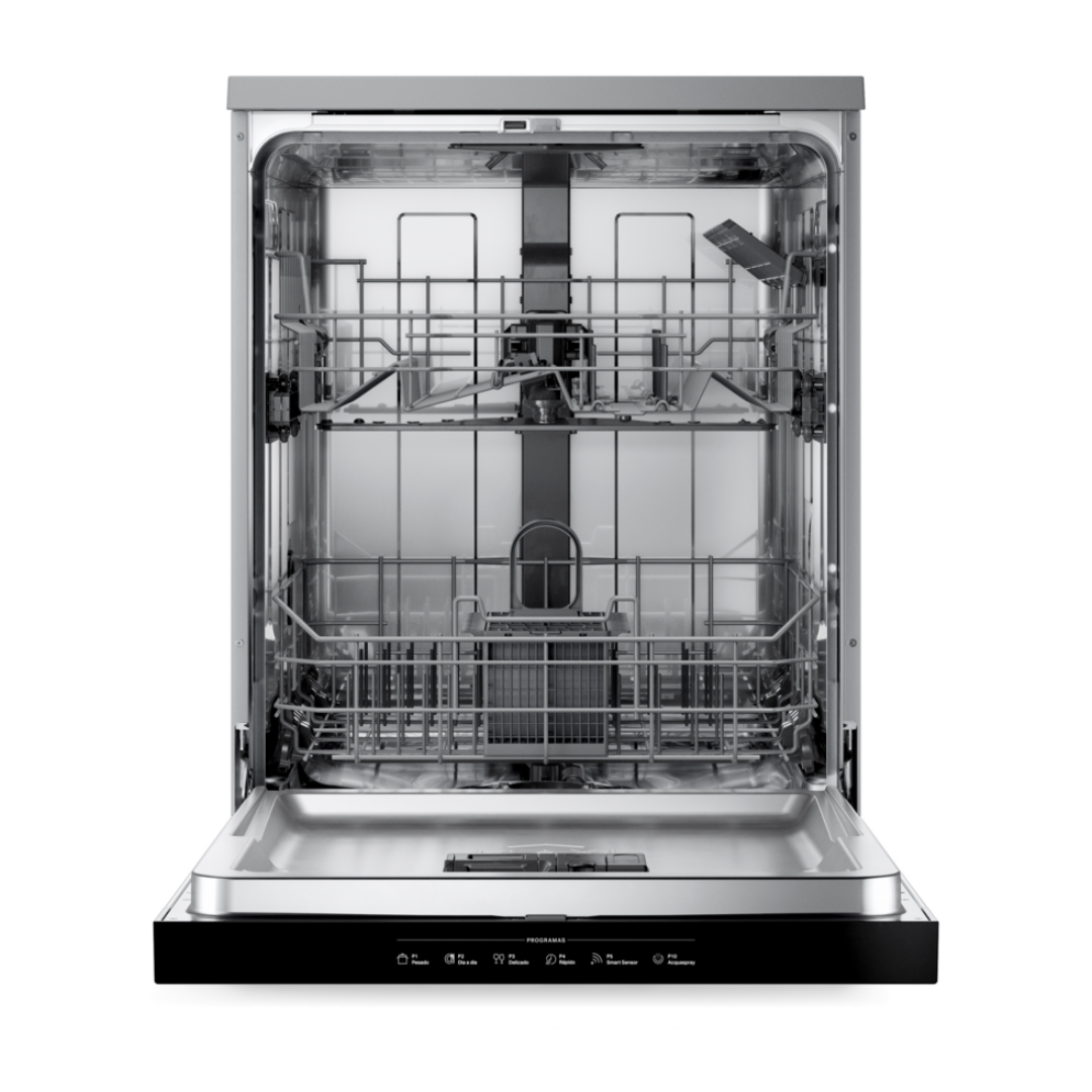Lava-Louças Brastemp 14 Serviços Smart Sensor BLF60AR Inox 220V