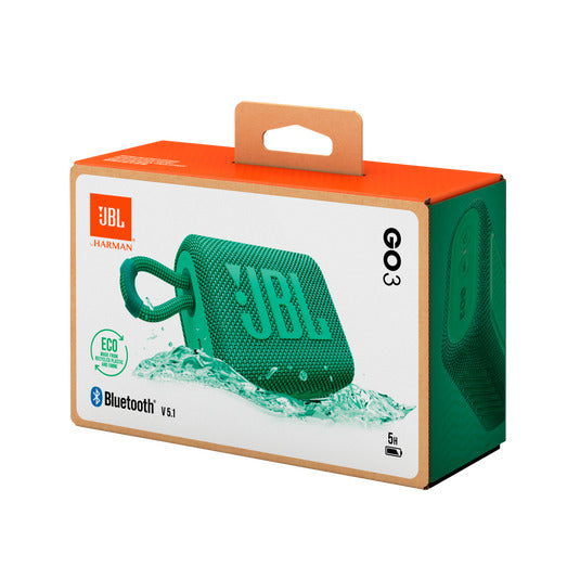 Caixa Som Portátil JBL Go 3 Bluetooth Green Bivolt