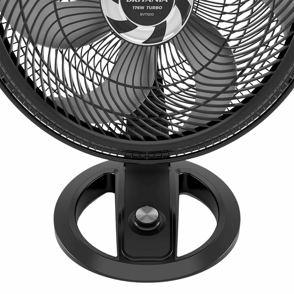 Ventilador de Mesa/Parede Britânia Maxx Force BVT500 176W Preto 220V