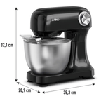 Batedeira Planetária Arno Bake Easy KM10 12 Velocidades 500W Preto 220V
