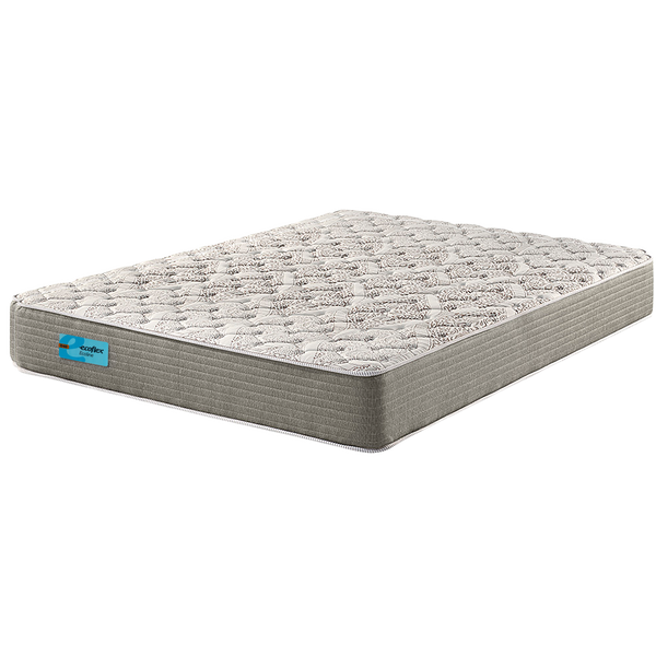 Colchão Espuma Ecoline D-40 Ecoflex Queen 158x198x25cm Cinza