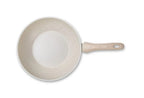Frigideira Wok Ceramic Life Brinox Indução 3,4L Sirius Vanilla