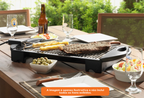 Churrasqueira Elétrica Portátil Fischer 4513 Ranch Grill Preto 220V