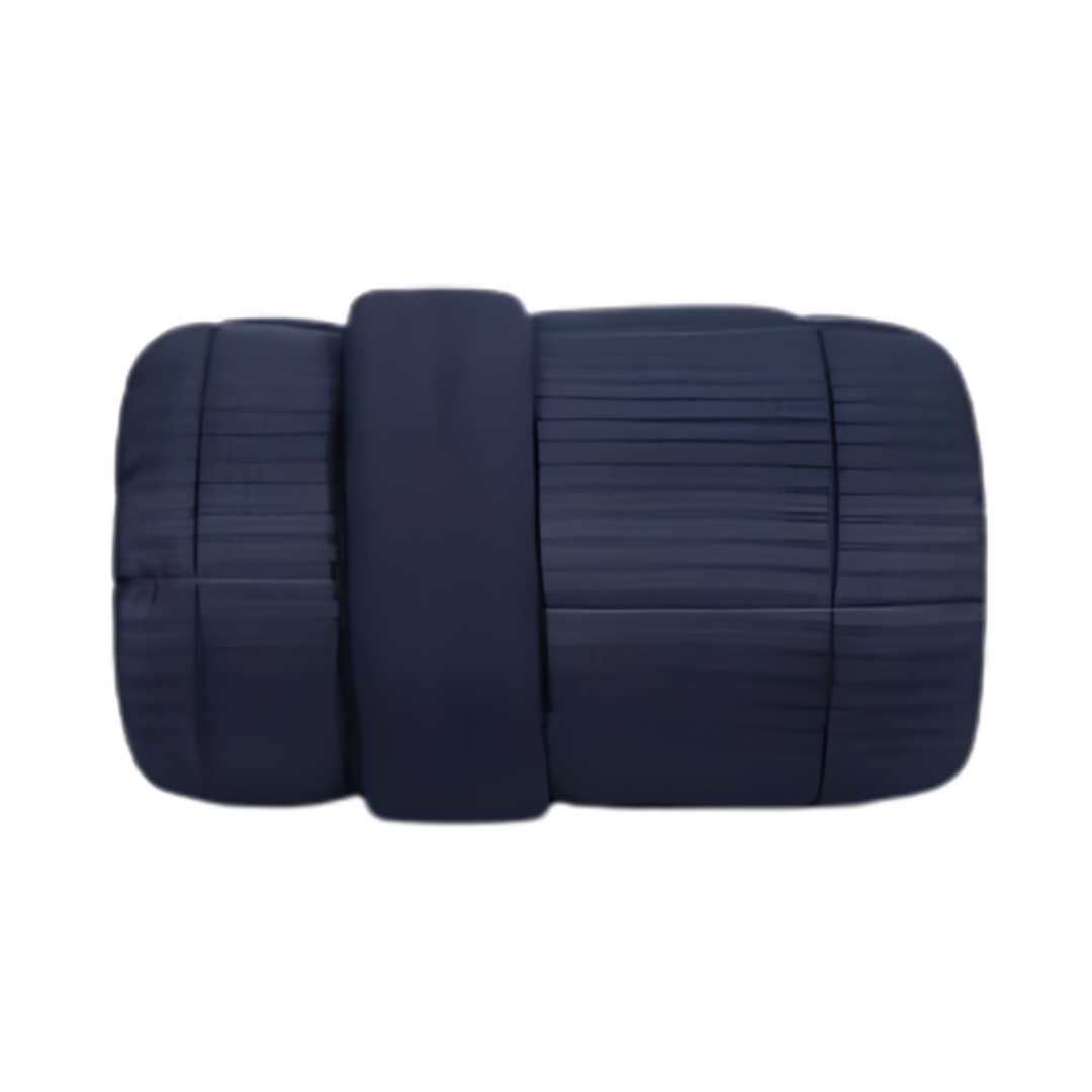 Edredom Solteiro Altenburg Toque Acetinado Pluma 170x240cm  Azul Diamante