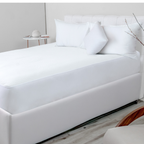 Protetor de Colchão Solteiro Naturalle Jacquard 90x190cm Branco