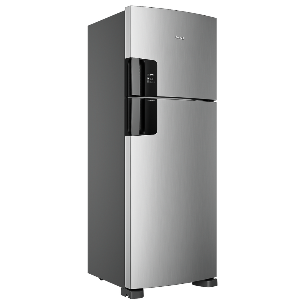 Refrigerador Consul 455L CRM56MK Duplex Inverter Inox 220V