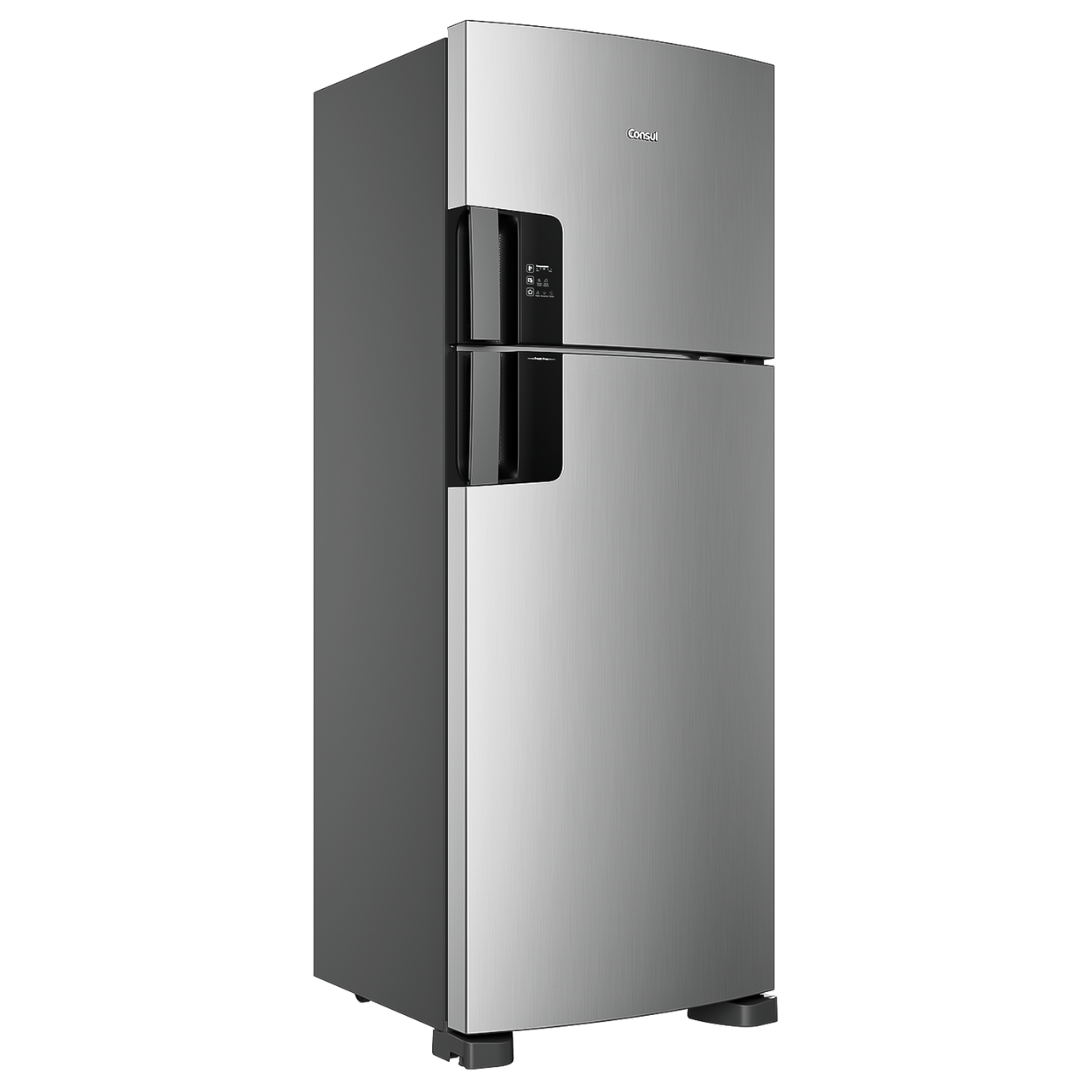 Refrigerador Consul 455L CRM56MK Duplex Inverter Inox 220V