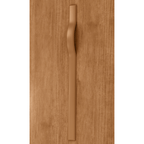 Roupeiro Suavitá Lopas 270cm 100% MDF 6 Portas Amêndoa Clean