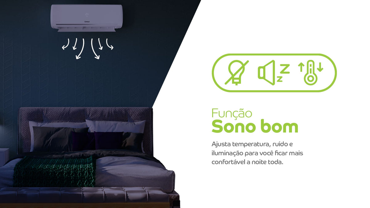 Ar-Condicionado Split Consul Triple Inverter 12000 BTUs Frio CBK12DB Bivolt