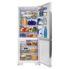 Refrigerador Panasonic 425L NR-BB53PV3WB Frost Free Duplex Tecnologia Inverter e Econavi Freezer Embaixo Branco 220V