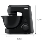 Batedeira Planetária Arno SX34 Nova Deluxe Preto 220V