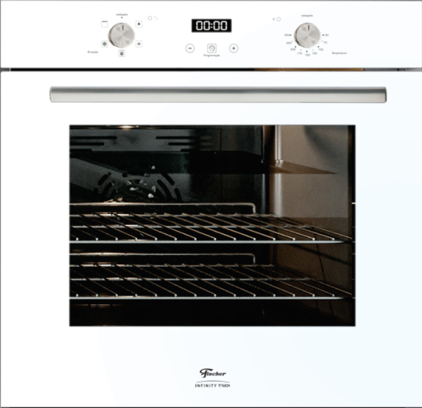 Forno de Embutir Elétrico Fischer 82L Infinity Touch com Convecção 28607-75727 Branco 220V