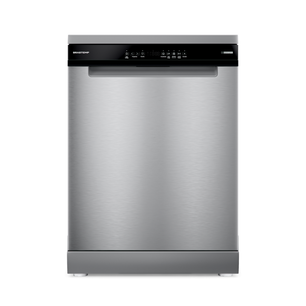 Lava-Louças Brastemp 14 Serviços Smart Sensor BLF60AR Inox 220V