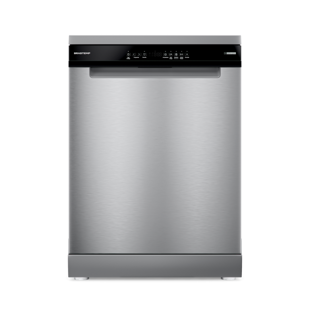 Lava-Louças Brastemp 14 Serviços Smart Sensor BLF60AR Inox 220V
