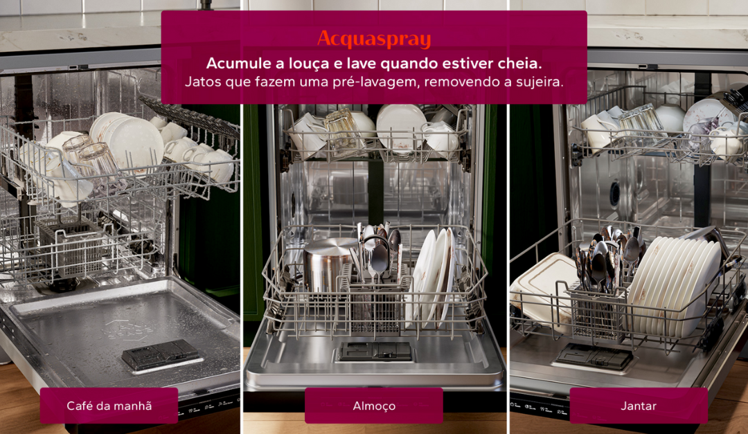 Lava-Louças Brastemp 14 Serviços Smart Sensor BLF60AR Inox 220V