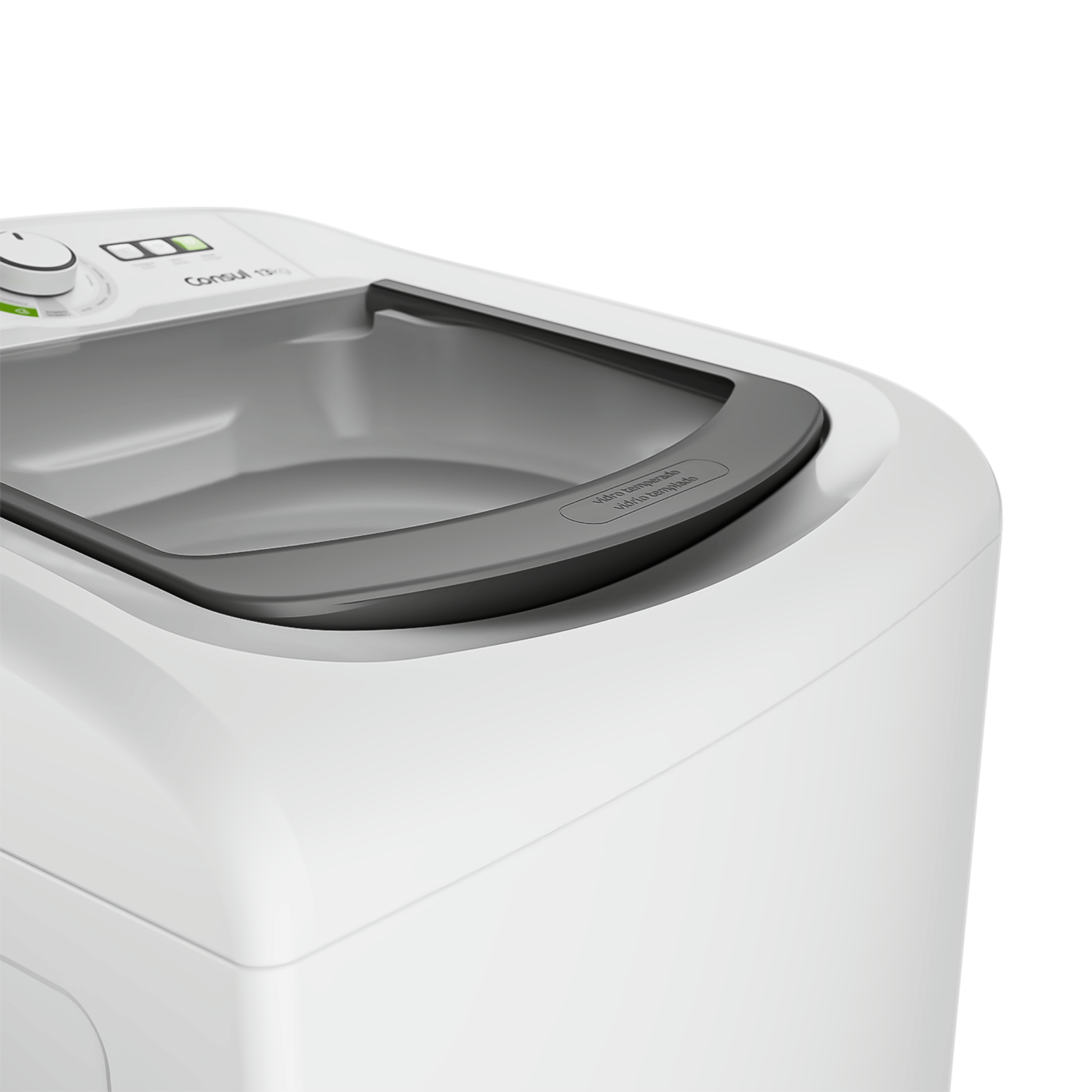 Lavadora de Roupas Consul 13Kg CWH13AB Dosagem Econômica Cesto Inox Branca 220V