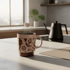 Caneca de Cerâmica Murale Full-Fit Empilhável 300ml Marrom