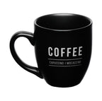 Caneca de Porcelana Manhattan Coffee  Etilux 300ml Preto