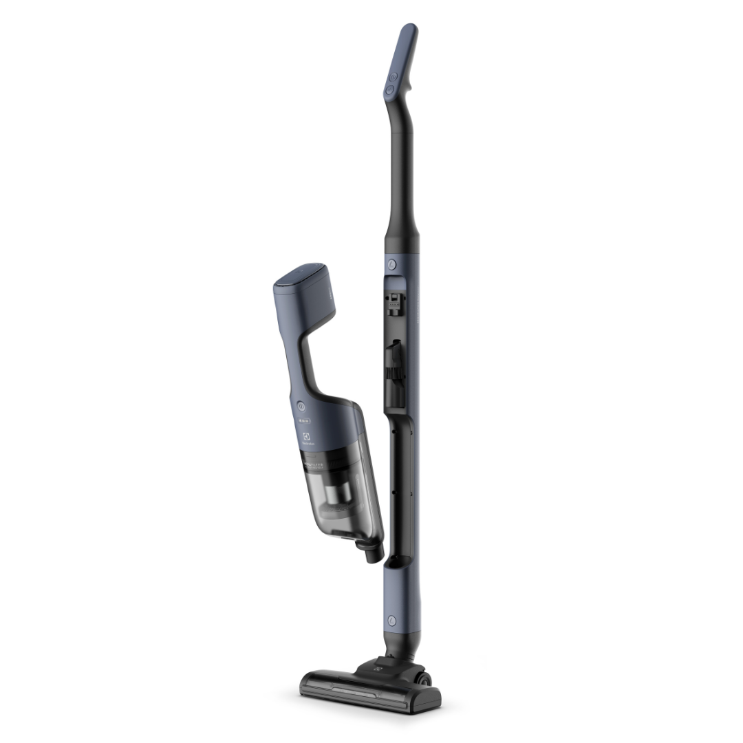 Aspirador de Pó Vertical Electrolux Ergorapido com Led ERG019 Sem Fio Azul Bivolt