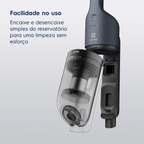 Aspirador de Pó Vertical Electrolux Ergorapido com Led ERG019 Sem Fio Azul Bivolt