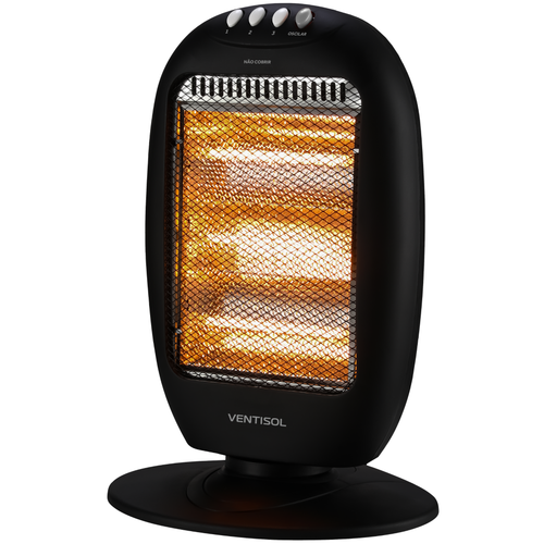 Aquecedor Halógeno Ventisol AH-02I 1200W Preto 220V