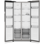 Refrigerador Electrolux 624L Side by Side AutoSense Inverter Bivolt Inox Bivolt