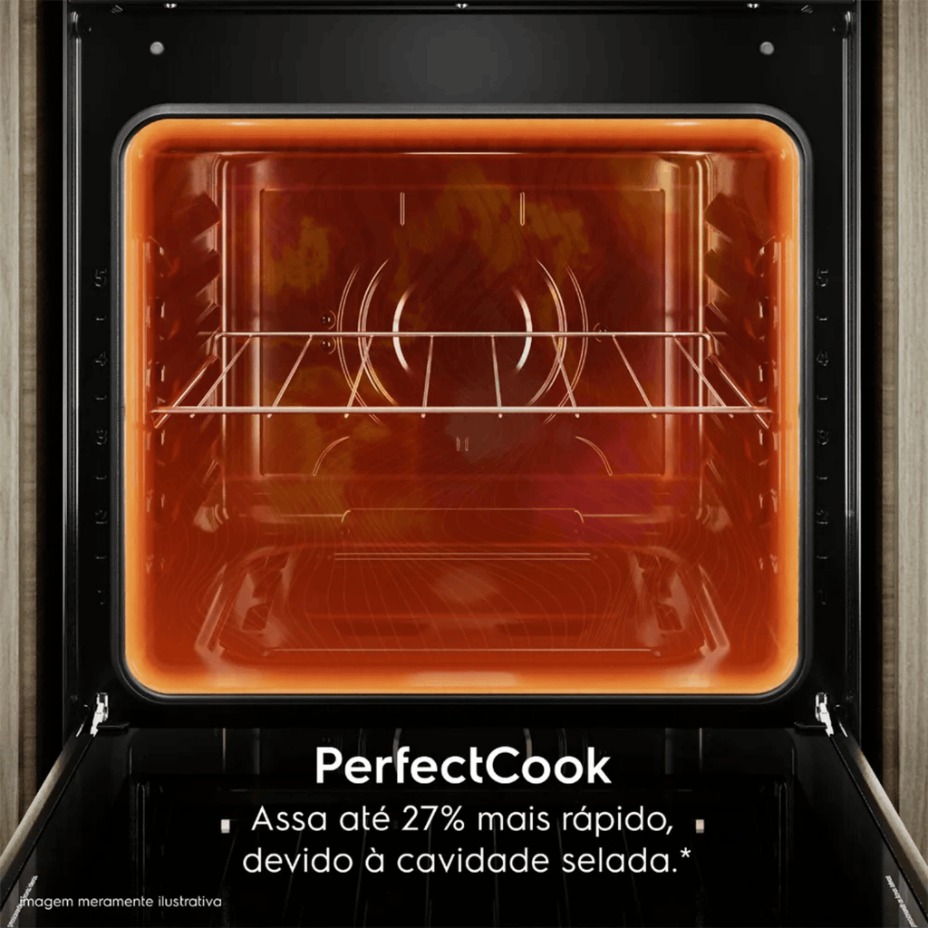 Kit Forno de Embutir Elétrico Electrolux 80L OE8EL + Micro-ondas de Embutir Continental 27L MC2EP 220V