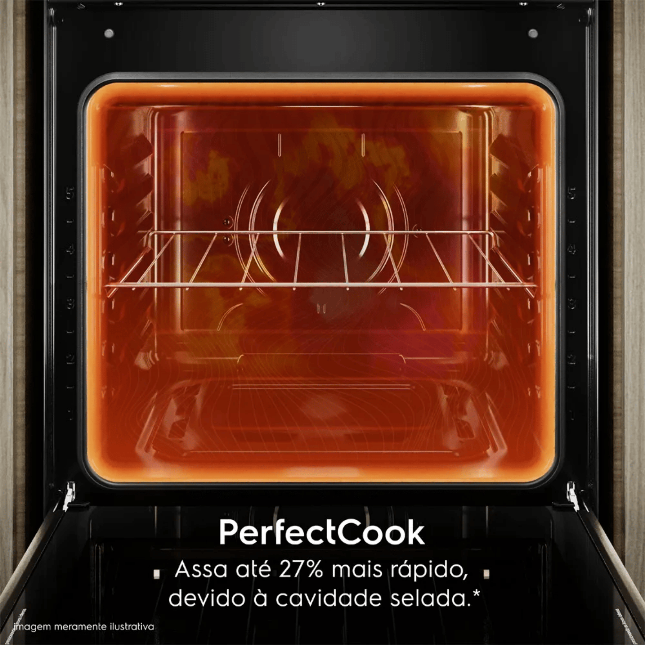 Kit Forno de Embutir Elétrico Electrolux 80L OE8EL + Micro-ondas de Embutir Continental 27L MC2EP 220V