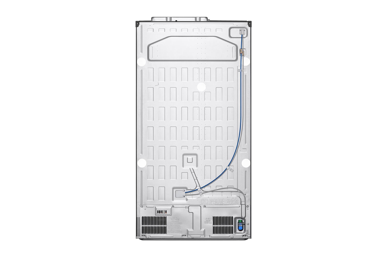 Refrigerador LG 611L Side By Side UVnano ThinQ AI Inverter Aço Escovado 220V