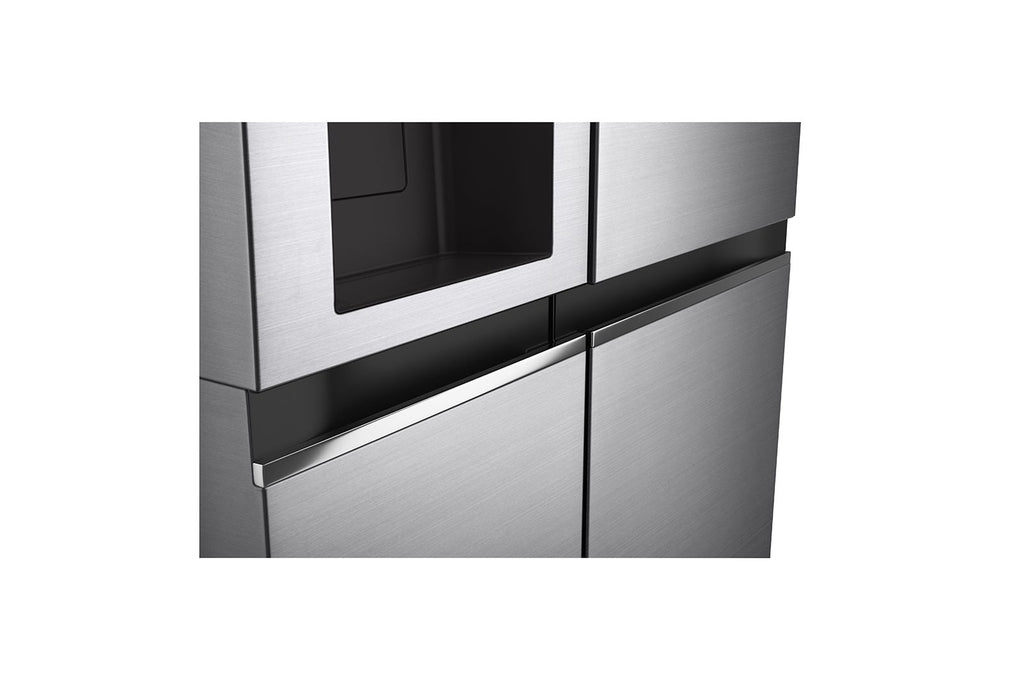 Refrigerador LG 611L Side By Side UVnano ThinQ AI Inverter Aço Escovado 220V