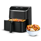 Fritadeira Elétrica Sem Óleo Air Fryer 5,5L Midea GrandGourmet Digital Preto 220V