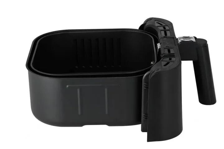 Fritadeira Elétrica Sem Óleo Air Fryer 5,5L Midea GrandGourmet Digital Preto 220V