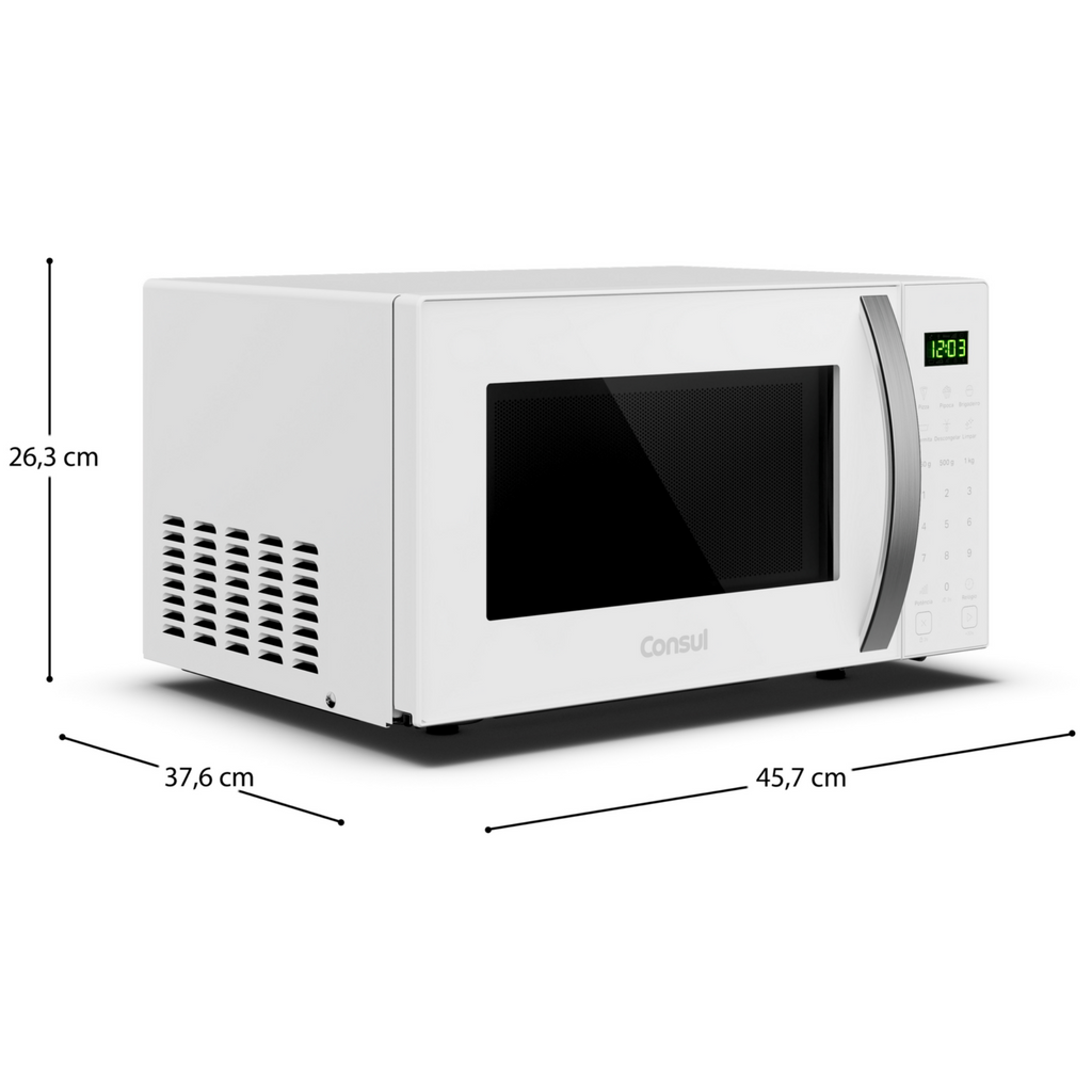 Micro-ondas Consul 23L Função Marmita CMS23AB Branco 220V