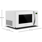 Micro-ondas Consul 23L Função Marmita CMS23AB Branco 220V