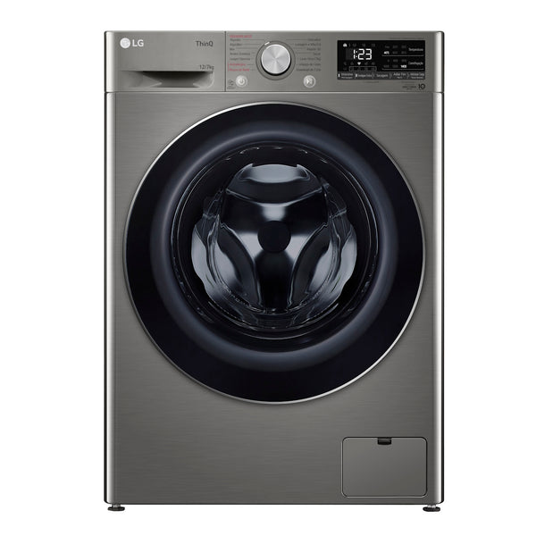 Lava e Seca LG 12KG VC4 AI DD Smart Inox 220V