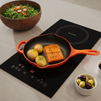 Cooktop Indução Fischer 2 Bocas Mesa Vitrocerâmica Preto 220V