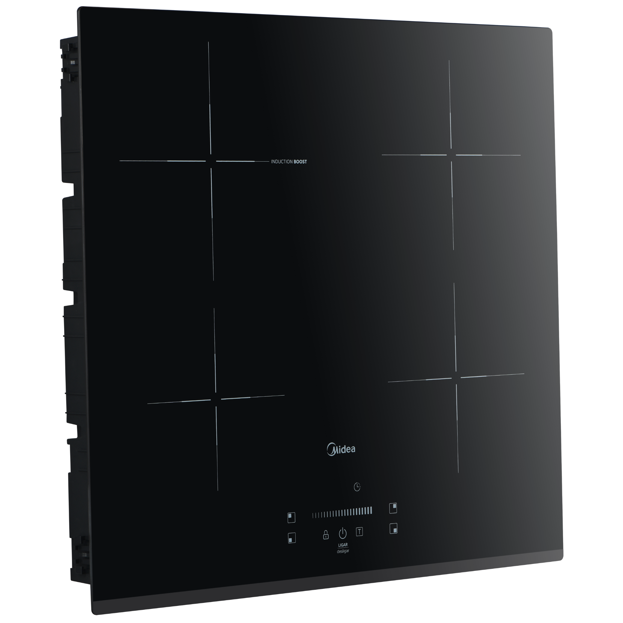 Cooktop Indução Midea 4 Bocas Even Pro Vitrocerâmica Preto 220V