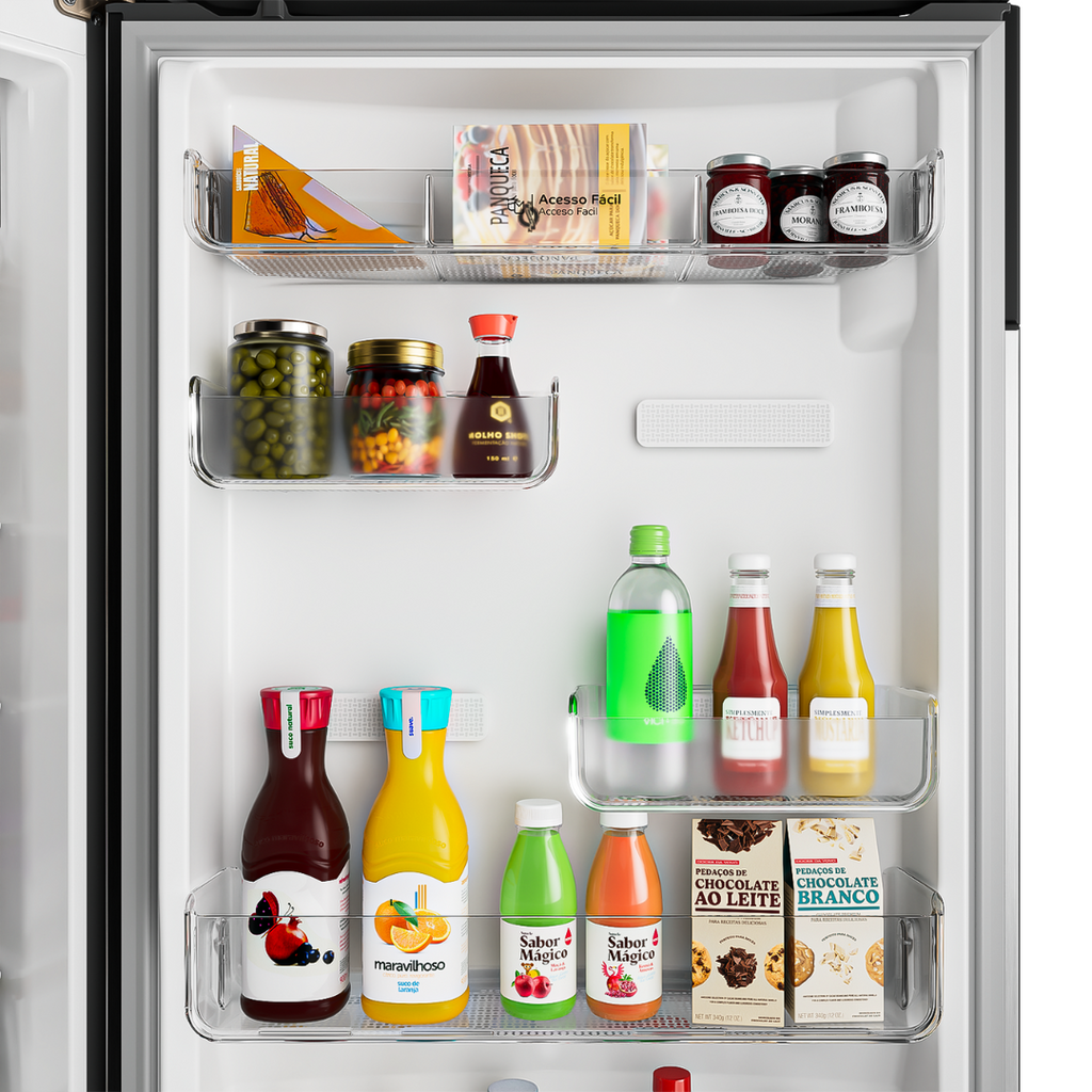 Refrigerador Consul 455L CRM56MK Duplex Inverter Inox 220V